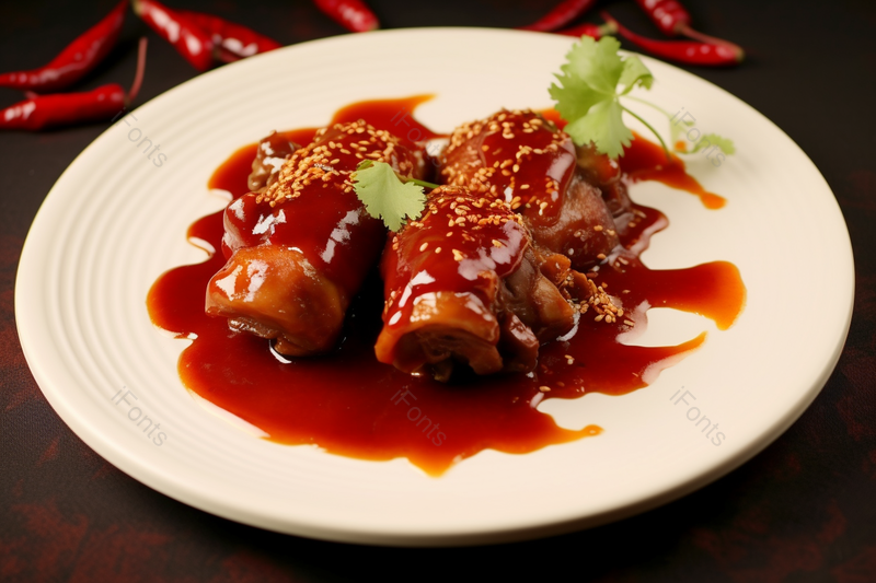 美味食物酱香排骨实拍摄影图,高清,摄影图,摄影图片,图片大全,摄影图免费下载